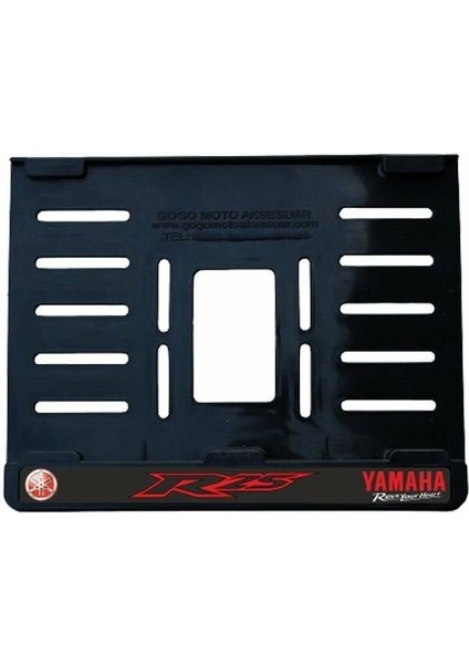 Yamaha R25 Uyumlu 3 Plastik (15X24 Cm) Kırılmaz Plakalık