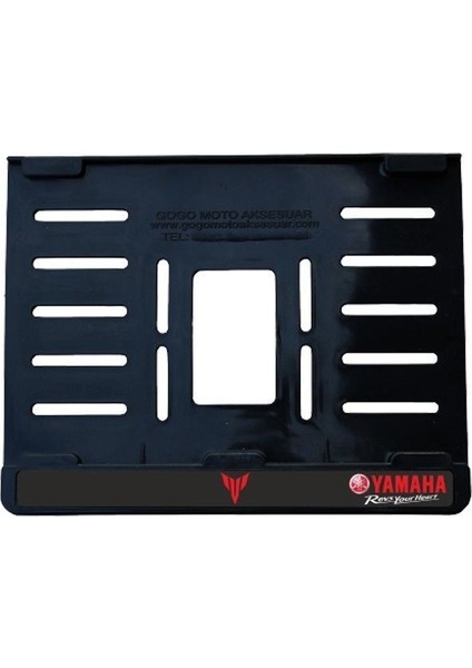Yamaha mt Uyumlu 1 Plastik (15X24 Cm) Kırılmaz Plakalık