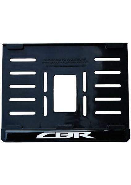 Honda Cbr Uyumlu 2 Plastik (15X24 Cm) Kırılmaz Plakalık