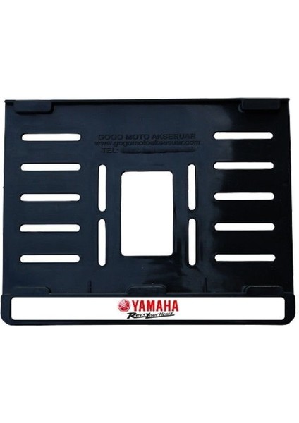 Yamaha Uyumlu 3 Plastik (15X24 Cm) Kırılmaz Plakalık