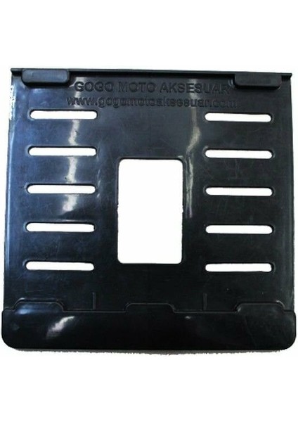 Universal Boş Antep Uyumlu Küçük Plastik (15X19 Cm)Kırılmaz Plakalık