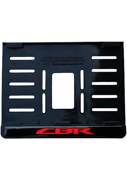 Honda Cbr Uyumlu 1 Plastik (15X24 Cm) Kırılmaz Plakalık