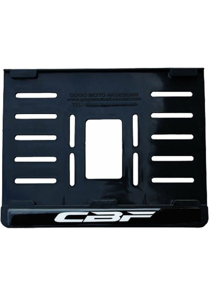 Honda Cbf Uyumlu 2 Plastik (15X24 Cm) Kırılmaz Plakalık