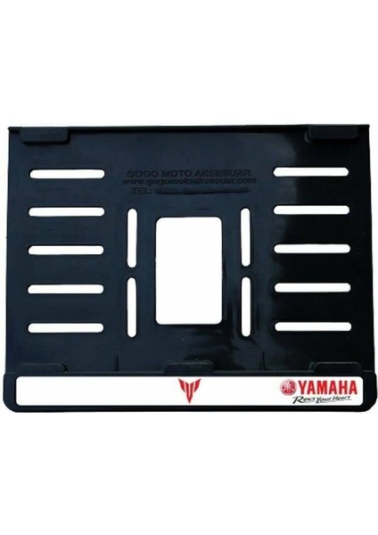 Yamaha mt Uyumlu 2 Plastik (15X24 Cm) Kırılmaz Plakalık