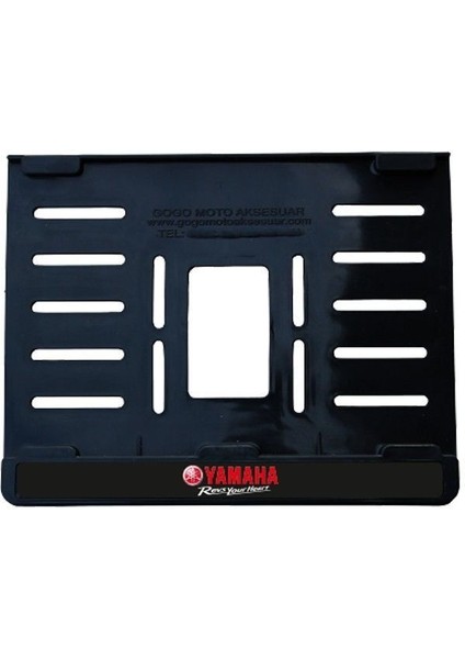 Yamaha Uyumlu 2 Plastik (15X24 Cm) Kırılmaz Plakalık