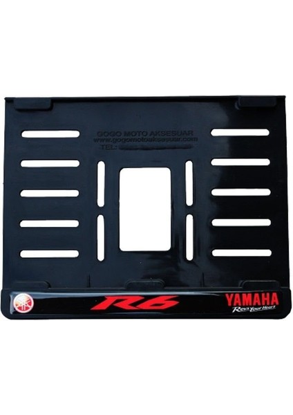 Yamaha R6 Uyumlu 1 Plastik (15X24 Cm) Kırılmaz Plakalık