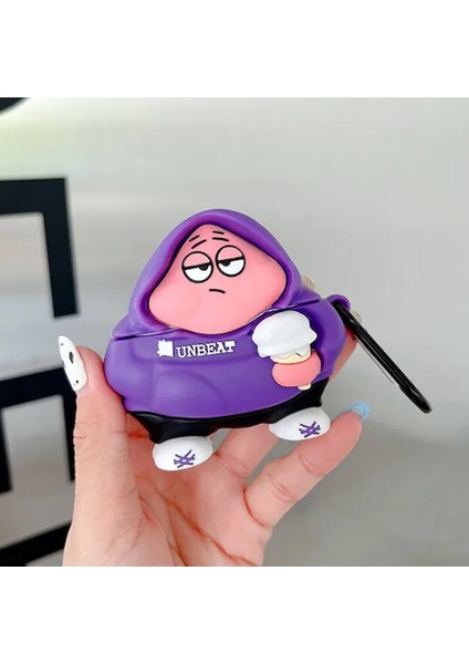 Apple AirPods Pro 2. Nesil Uyumlu Silikon Sevimli Figürlü Kılıf