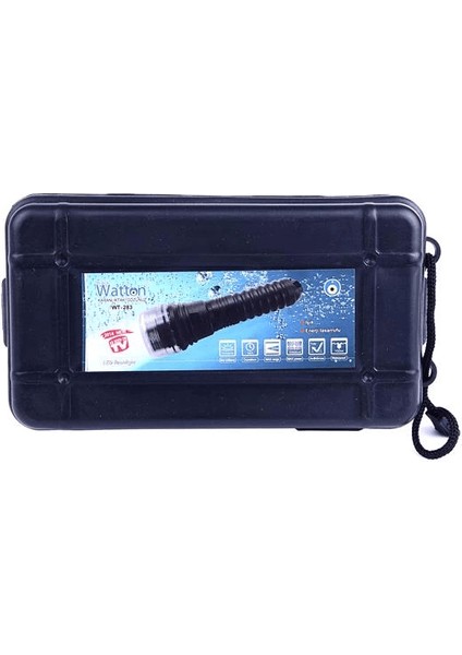Watton WT-283 Profesyonel Uzak ve Yakın Aydınlatmalı El Feneri ( Lisinya )