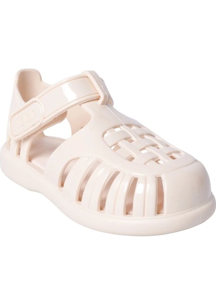 S10311-079 Tobby Gloss Marfil Çocuk Sandalet
