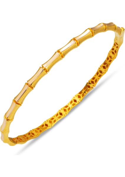 Ajda Model Altın Kelepçe Bileklik