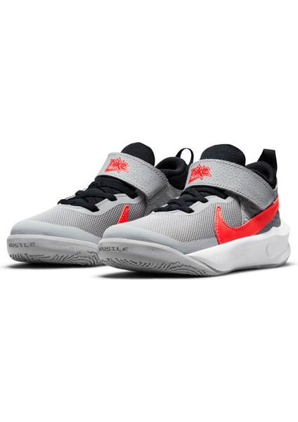Team Hustle D 10 (Ps) Çocuk Gri Koşu Ayakkabı - CW6736-006 modelleri