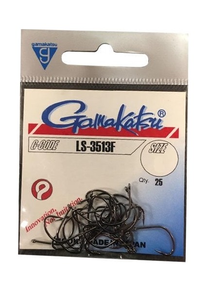 Ls 3513f No:4 Siyah Olta Iğnesi 25adet