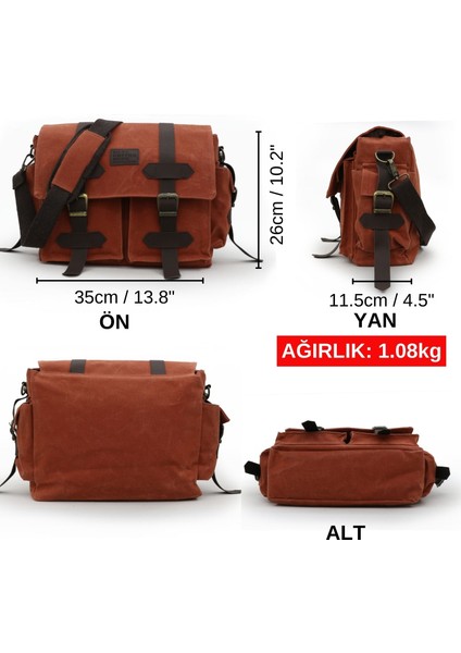 7156 Baltimore Kiremit Kırmızı Suya Dayanıklı Omuz Laptop Okul Postacı Seyahat Outdoor Çanta modelleri