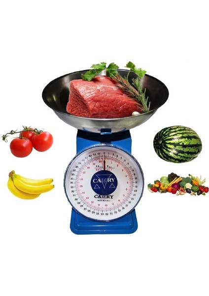 10 kg Mekanik Çukur Kefeli Ibreli Terazi ( Lisinya )