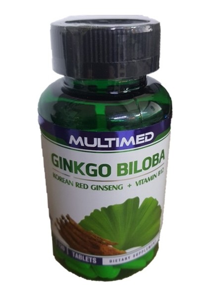 Ginkgo Biloba Kırmızı Kore Ginsengi B12 Vitamin 120 Tablet