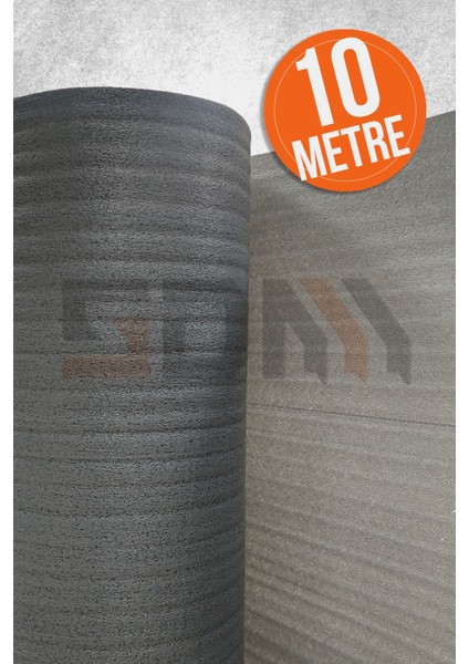 10 Metre 3mm Kalın Tabak Arası Bardak Sarma Cam Sarma Şiltesi Taşınma Ambalaj Malzemesi Gri 50 cm