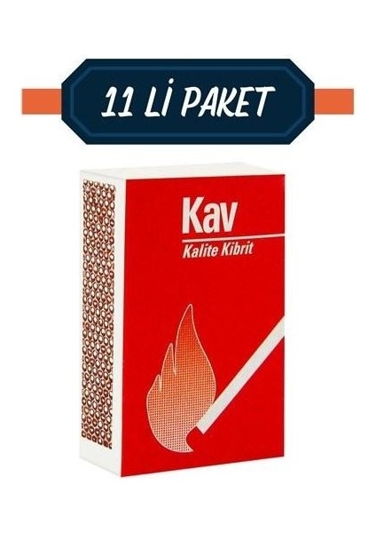 Kibrit 11 Paket Kav