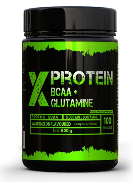 Bcaa + Glutamine 500 gr Karpuz Aromalı