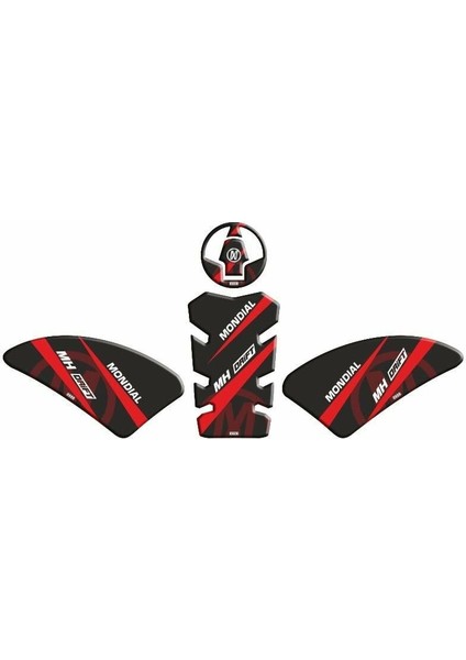 Mondial Mh Drift L 125 2019 - 2024 Uyumlu Tank Pad 005