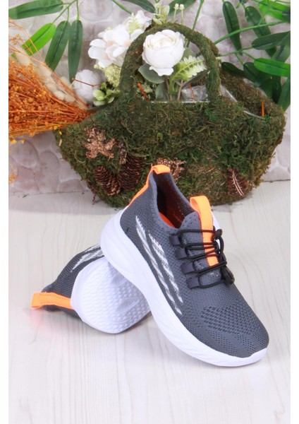 051507 Gossi Rahat Esnek Hafif Bağçıksız Tekstil Delikli Erkek Çocuk Ayakkabı