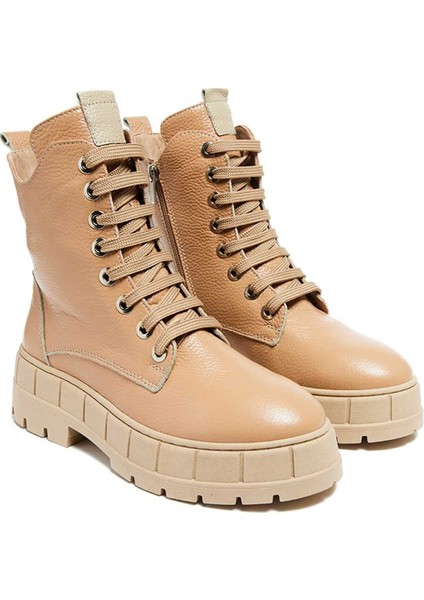 Bağcıklı Termo Taban Düz Bot 101-Bst05-01 Kadın Bot fiyatları