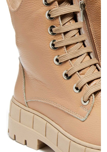 Bağcıklı Termo Taban Düz Bot 101-Bst05-01 Kadın Bot fırsatları