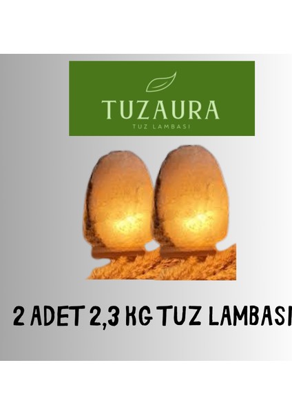 Çankırı Dogal Tuz Lambası 2 Adet 2,3 kg Agırlıgında fiyatları