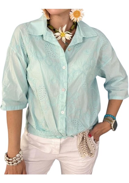 Italyan Fisto Detaylı Gömlek