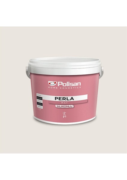 Perla Mat Silikonlu Antibakteriyel -Sınırsız Renk 2.5 Lt