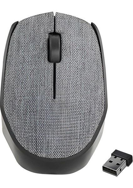 Everest KM-218 USB Gri 2.4ghz Kumaş Yüzey Kablosuz Mouse
