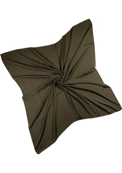 Mısırlı Eşarpları Queen Krep Düz Renk Eşarp 110X110 cm