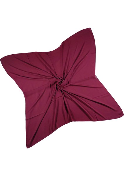 Mısırlı Eşarpları Queen Krep Düz Renk Eşarp 110X110 cm