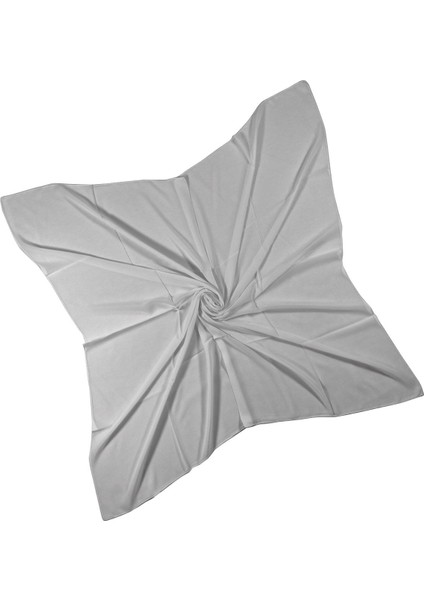 ları Düz Renk Krep Eşarp 100X100 cm