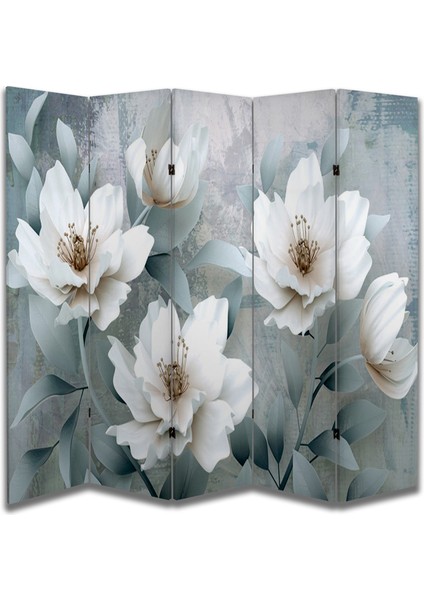 Doğa Temalı Özel Tasarım Paravan Room Divider 180 x 200 cm