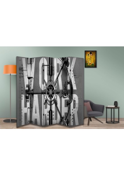 Motivasyon Temalı Özel Tasarım Paravan Room Divider 180 x 200 cm modelleri