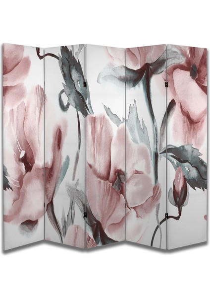 Doğa Temalı Özel Tasarım Paravan Room Divider 180 x 200 cm