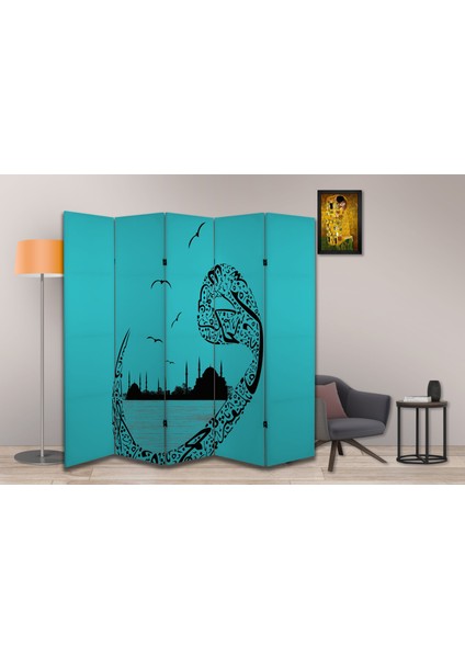 Dini Temalı Özel Tasarım Paravan Room Divider 180 x 200 cm fiyatları