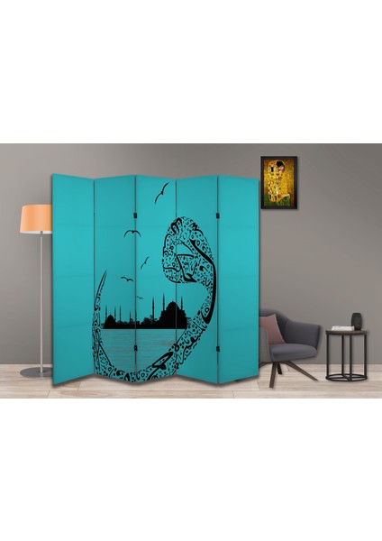 Dini Temalı Özel Tasarım Paravan Room Divider 180 x 200 cm modelleri