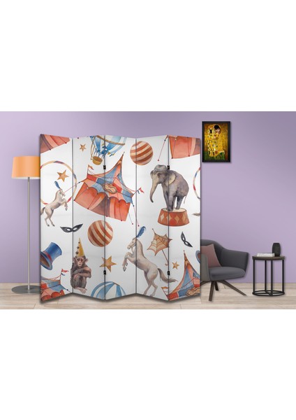 Çocuk Temalı Özel Tasarım Paravan Room Divider 180 x 200 cm modelleri