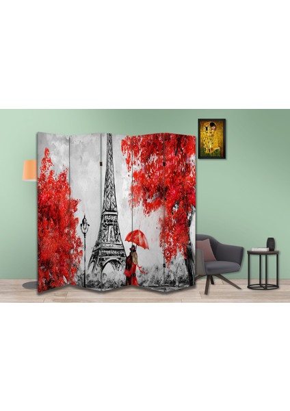 Mimari Temalı Özel Tasarım Paravan Room Divider 180 x 200 cm modelleri
