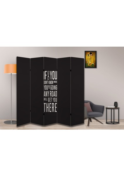 Motivasyon Temalı Özel Tasarım Paravan Room Divider 180 x 200 cm fiyatları