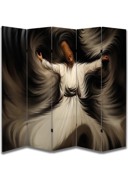 Dini Temalı Özel Tasarım Paravan Room Divider 180 x 200 cm