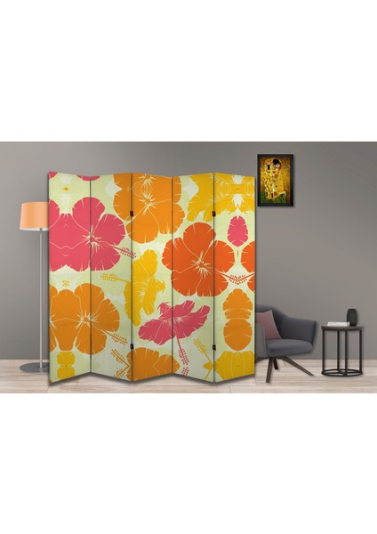 Doğa Temalı Özel Tasarım Paravan Room Divider 180 x 200 cm fiyatları