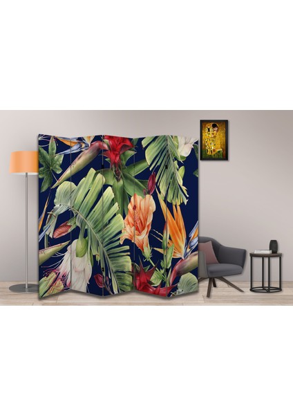 Doğa Temalı Özel Tasarım Paravan Room Divider 180 x 200 cm modelleri