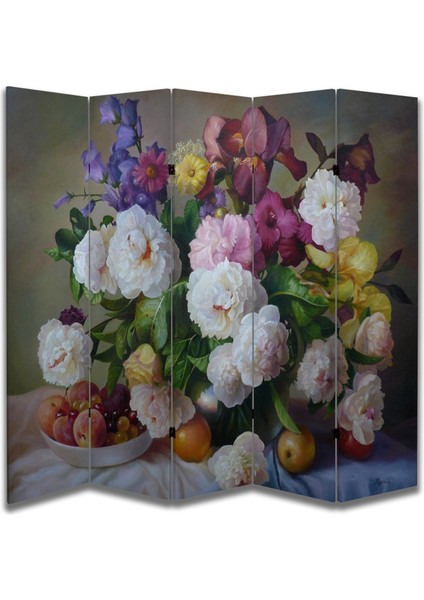 Doğa Temalı Özel Tasarım Paravan Room Divider 180 x 200 cm