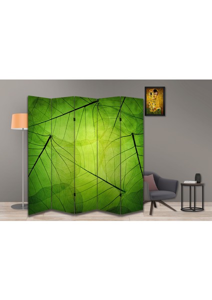 Doğa Temalı Özel Tasarım Paravan Room Divider 180 x 200 cm