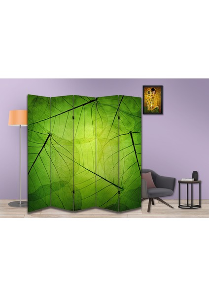 Doğa Temalı Özel Tasarım Paravan Room Divider 180 x 200 cm