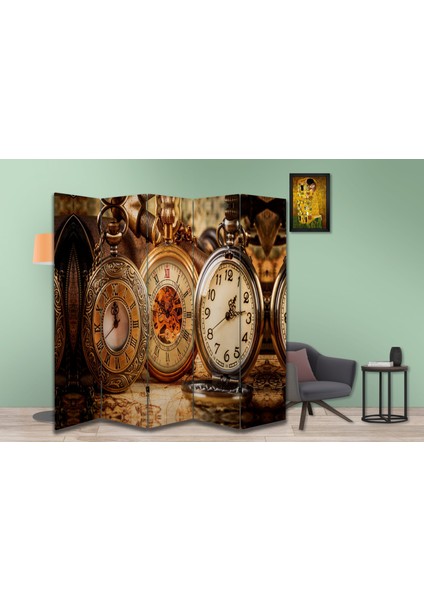 Motifli Özel Tasarım Paravan Room Divider 180 x 200 cm modelleri