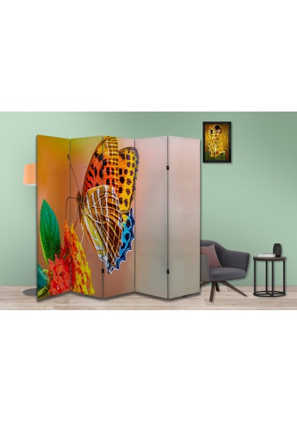 Doğa Temalı Özel Tasarım Paravan Room Divider 180 x 200 cm modelleri