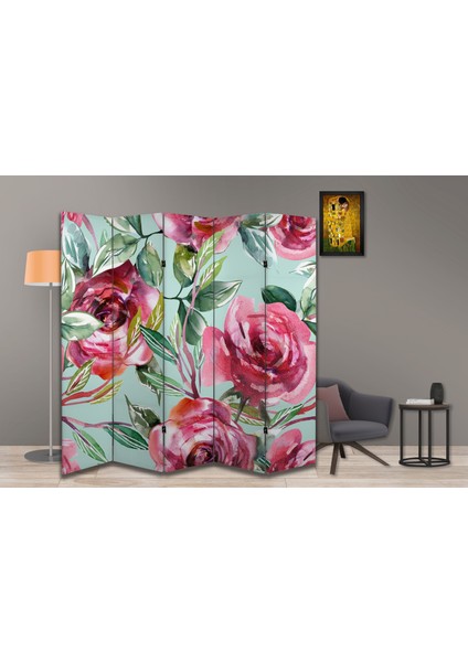 Doğa Temalı Özel Tasarım Paravan Room Divider 180 x 200 cm fiyatları